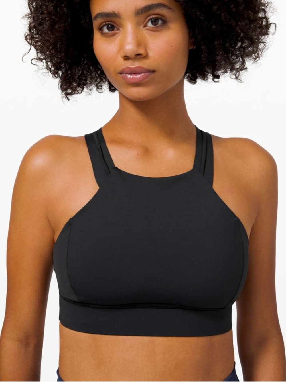 Lululemon Strong at Heart Bra *Medium Support, C/D Cup Black Size 2